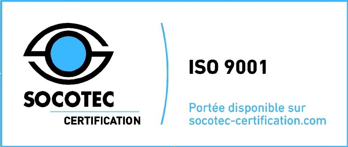 Logo Socotec ISO 9001