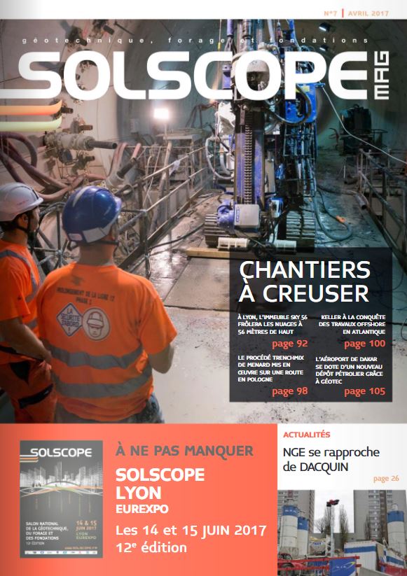 Solscope Mag 7 avril 2017 page de couv