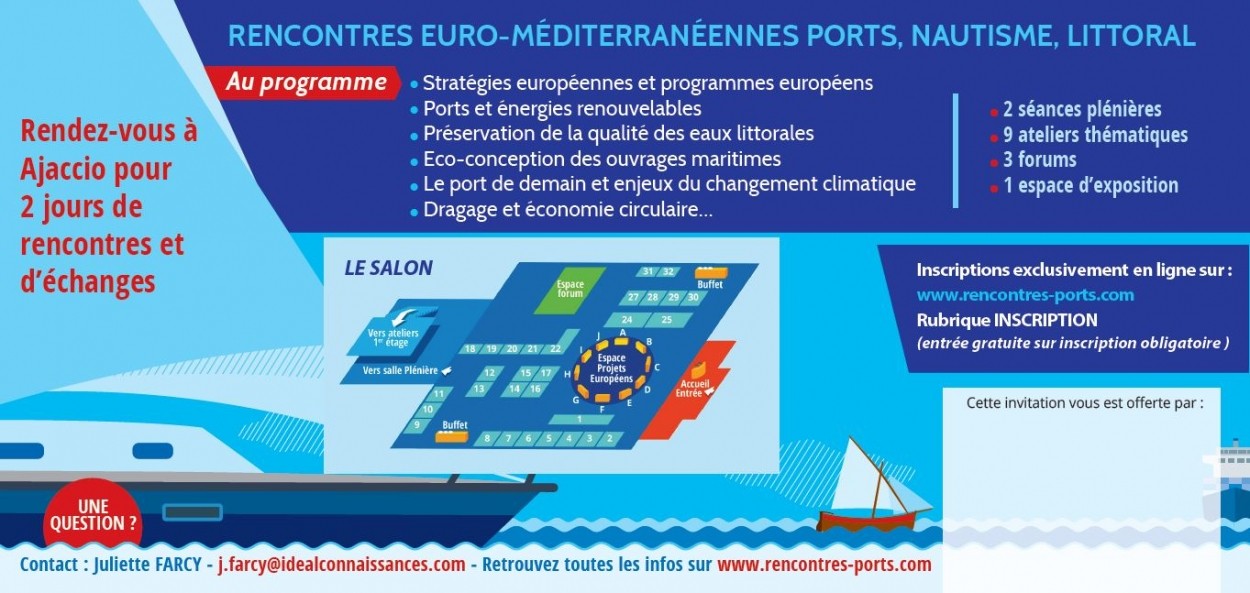 Programme rencontres euro-méditerranéennes mars 2019 Ajaccio 