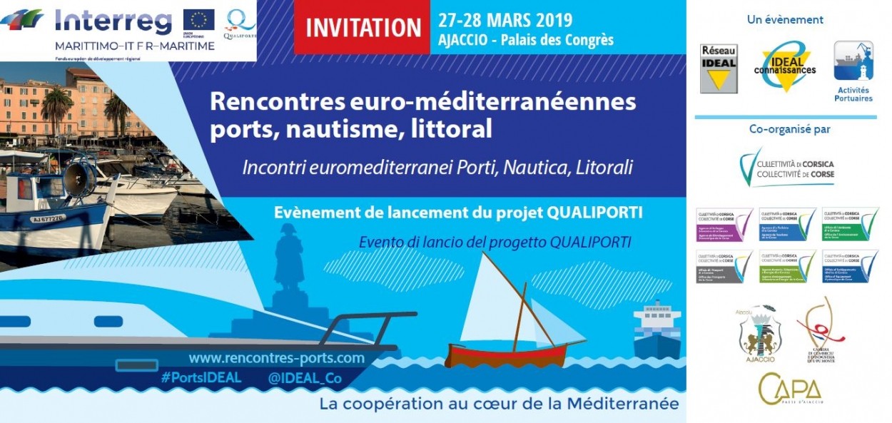 Invitation rencontres euro-méditerranéennes mars 2019 Ajaccio 