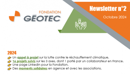 Géotec-Fondation-Newsletter